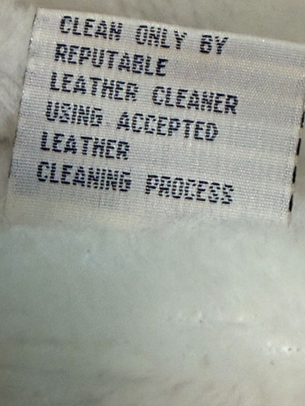 RARE Vtg Leather/Faux Fur Lined USA GREEN Coat w/Hood Penny Lane Protocol Medium - Picture 9 of 16